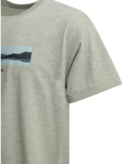 Montbell Grey Polyester T-shirt In Gray