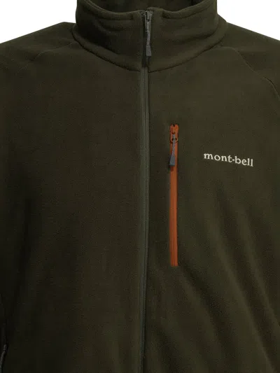 Montbell Green Polyester Jacket In Green