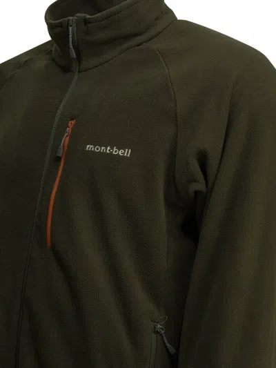 Montbell Green Polyester Jacket In Green
