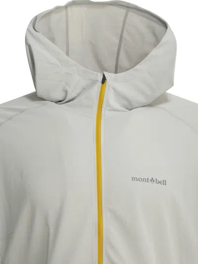 Montbell Grey Polyester Sweatshirt In Gray
