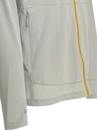 Montbell Grey Polyester Sweatshirt In Gray