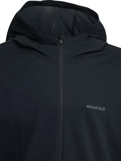 Montbell Blue Polyester Sweatshirt In Blue
