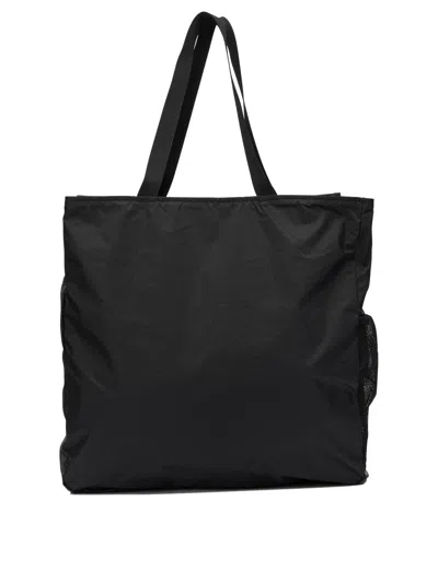 Montbell Black Nylon Shoulder Bag In Black