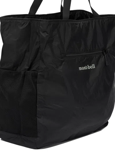 Montbell Black Nylon Shoulder Bag In Black