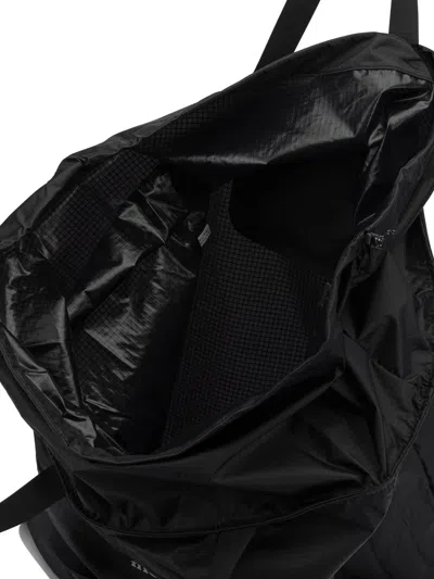Montbell Black Nylon Shoulder Bag In Black