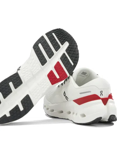 On Running Cloud Runner 3 White Polyester Rubber Low-top Sneakers In Multi