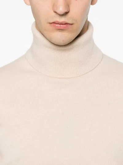 Sandro Turtleneck Sweater In Pink