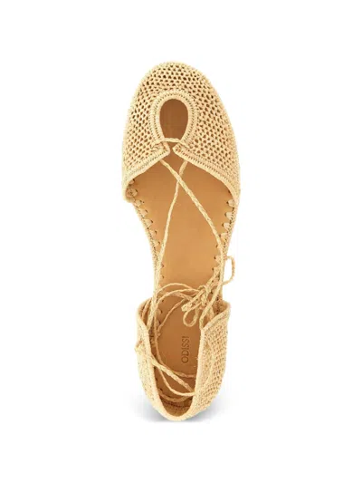 Odissi Lima Rafia Espadrilles In Multi