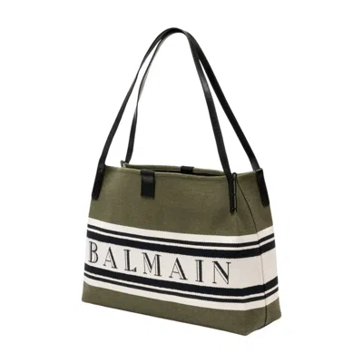 Balmain Release Shopper Medium Shoulder Bag In Multicolor