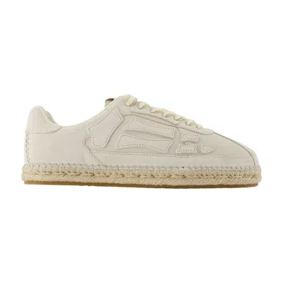 Amiri Off-white Pacific Bones Espadrilles In Neutral