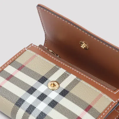 Burberry Multicolour Polyurethane Wallet In Multicolor