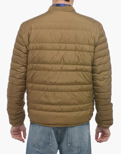 Woolrich Light Quilted Down Jacket In Brown