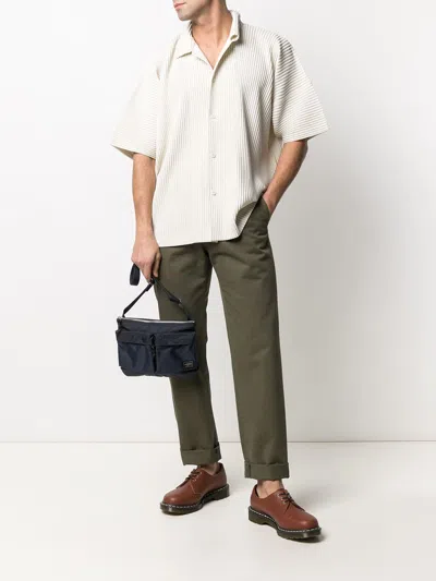 Porter Yoshida Blue Nylon Shoulder Bag In Blue