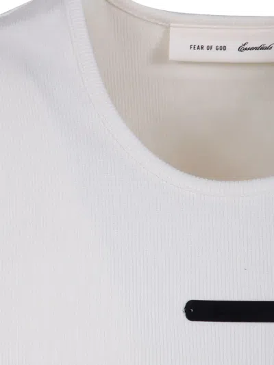 Essentials Top Essential Tank In White