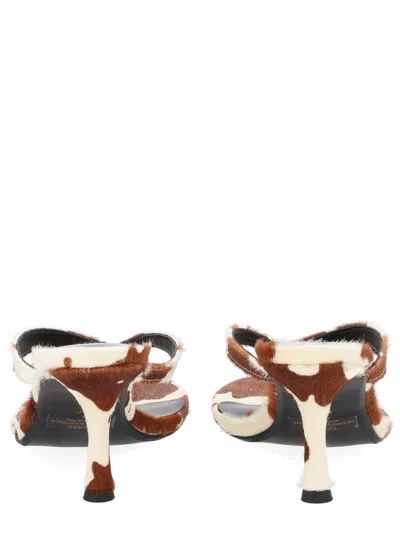 Senso Multicolor Farah Cowhide Patterned Sandals In Multi