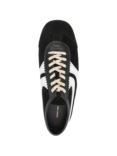 Dries Van Noten Retro-inspired Sneakers With Thin Sole For Women In Animal Print
