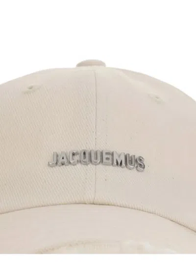 Jacquemus Cappello Cotone In Yellow
