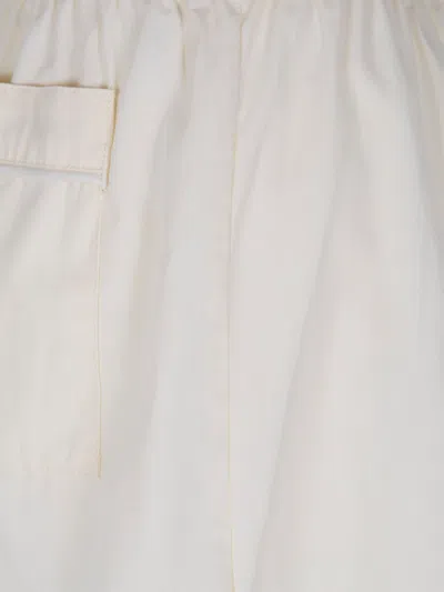 Entire Studios Pajama Short In White