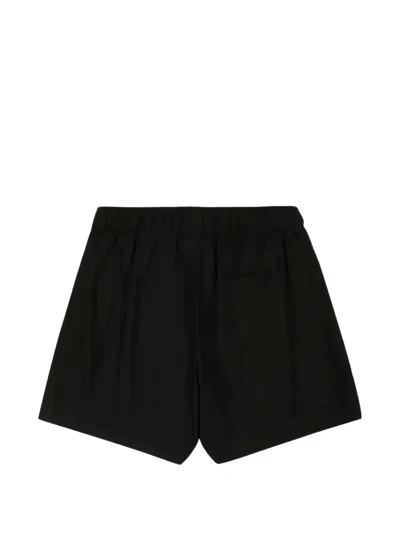 Entire Studios Elasticated Mini Shorts In Black
