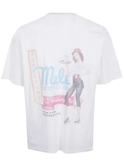 Represent Mels Diner Graphic T-shirt In White