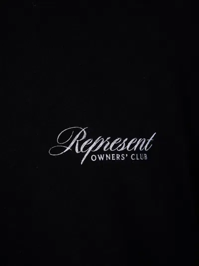 Represent " Owners Club Script" T-shirt In Black