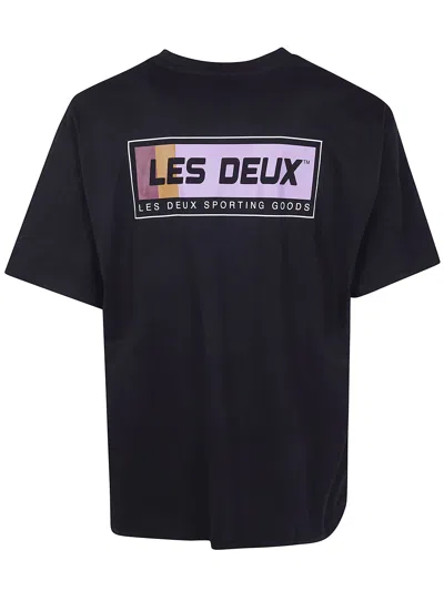 Les Deux Patch T-shirt In Black