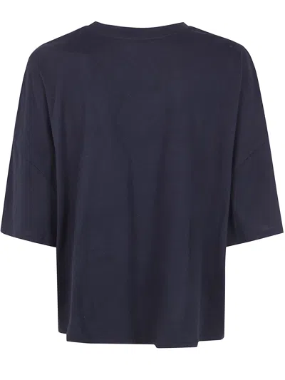 Majestic Oversized T-shirt In Blue