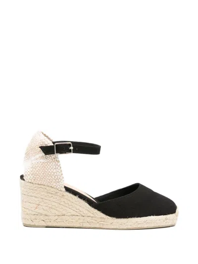 Castaã±er Carol Ankle-strap Espadrilles In Black