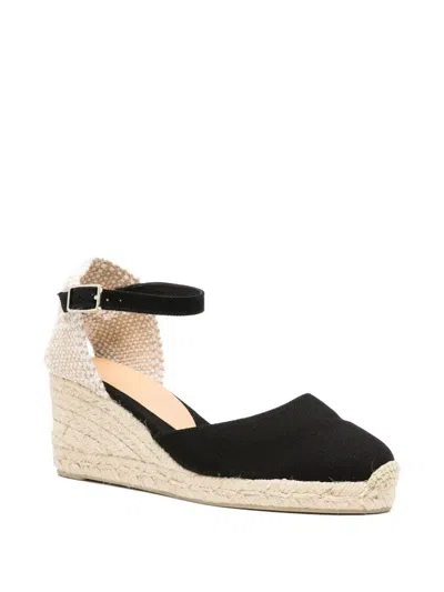 Castaã±er Carol Ankle-strap Espadrilles In Black