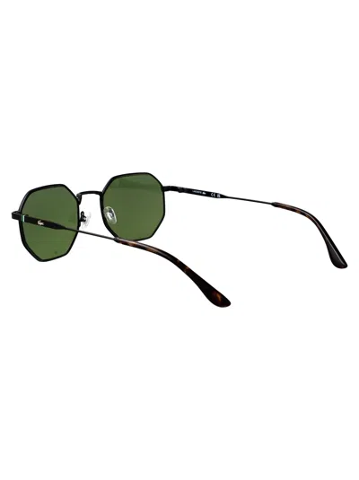 Lacoste Rectangular Sunglasses L280 S 1 In Orange