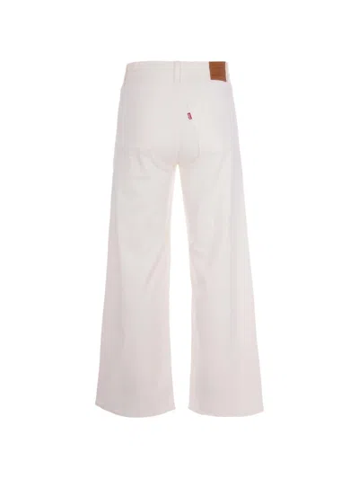 Levi's Jeans Hr Wide Leg Neutrals In White