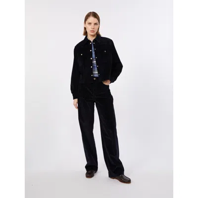 Max Mara Studio Mstrivolo Jacket Navy In Blue