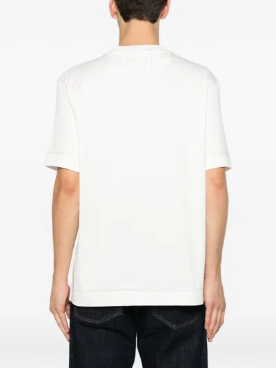 Fendi T-shirt With Logo Application In White
