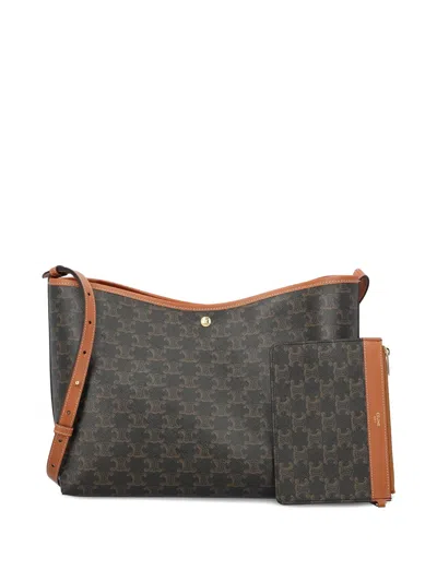 Celine Triomphe Canvas Shoulder Bag