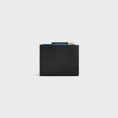 Celine Compact Wallet In Blue