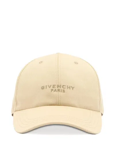 Givenchy Logo-embroidered Cap In Neutral