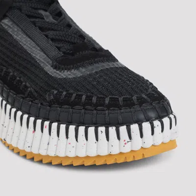 Chloé Nama Sneaker In Black