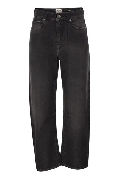 Weekend Max Mara Belt Loop Jeans In Black