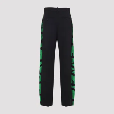 Loewe Tailored Wool Pants In Black