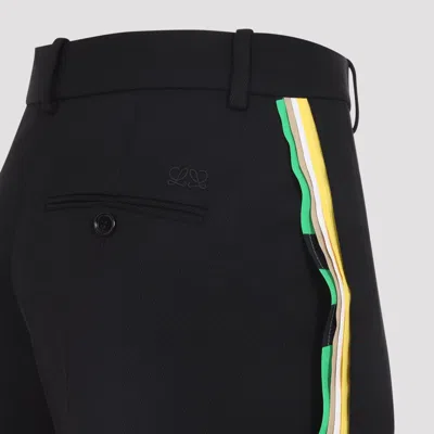 Loewe Tailored Wool Pants In Black