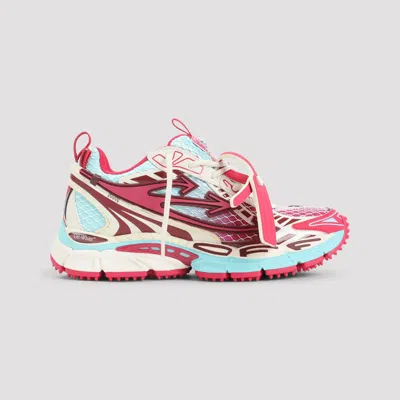 Off-white Be Right Back Nylon And Mesh Sneakers In White