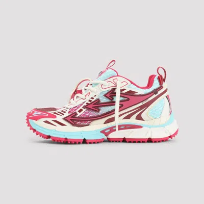Off-white Be Right Back Nylon And Mesh Sneakers In White