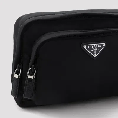 Prada Black Pouch In Black