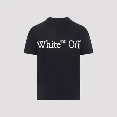 Off-white Bookish Scarf Graphic Regular Fit T-shirt In Blue