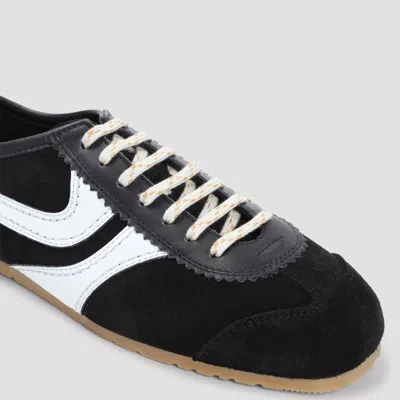 Dries Van Noten Retro-inspired Sneakers With Thin Sole For Women In Black