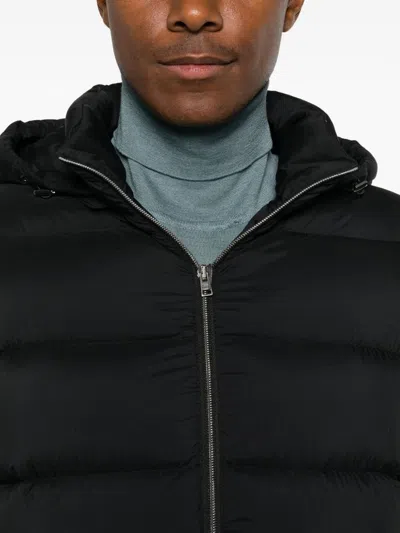 Herno Nylon Down Jacket In Black