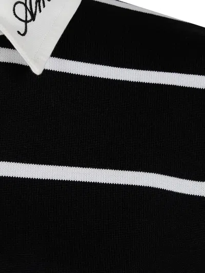Amiri ポロシャツ レディース カラー ブラック In Black