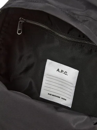 A.p.c. Backstage Small Backpack -  - Nylon - Black In Black
