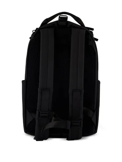 Rains "w3" Clip Front Backpack In Black