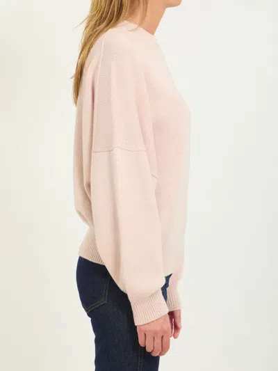 Khaite Womens Dusty Rose Margaux Boxy-fit Cashmere Jumper In Pink